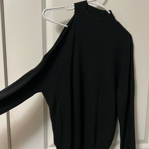 Michael Kors Cold Shoulder, Mock Neck, Sweater